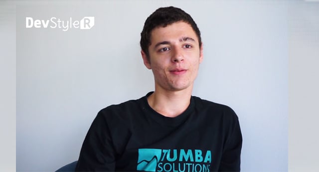 Първият работен ден на Теодор Ъков в Tumba Solutions (Видео)