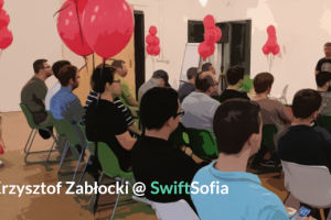 Krzysztof Zabłocki разказва за себе си и очакванията си от #SwiftSofia Meetup