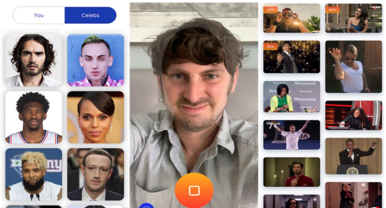 Приложение прави Deepfake GIF с лицето ви за секунди