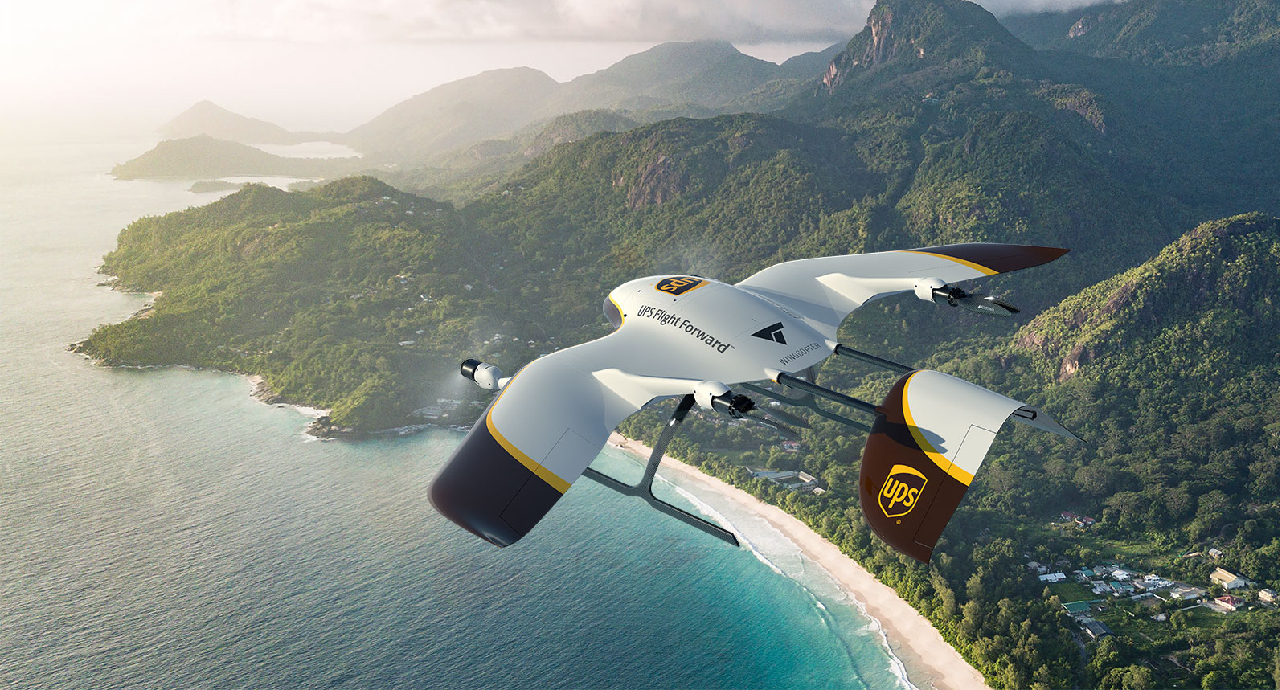 UPS и Wingcopter ще създадат въздушна флота от дронове за доставки