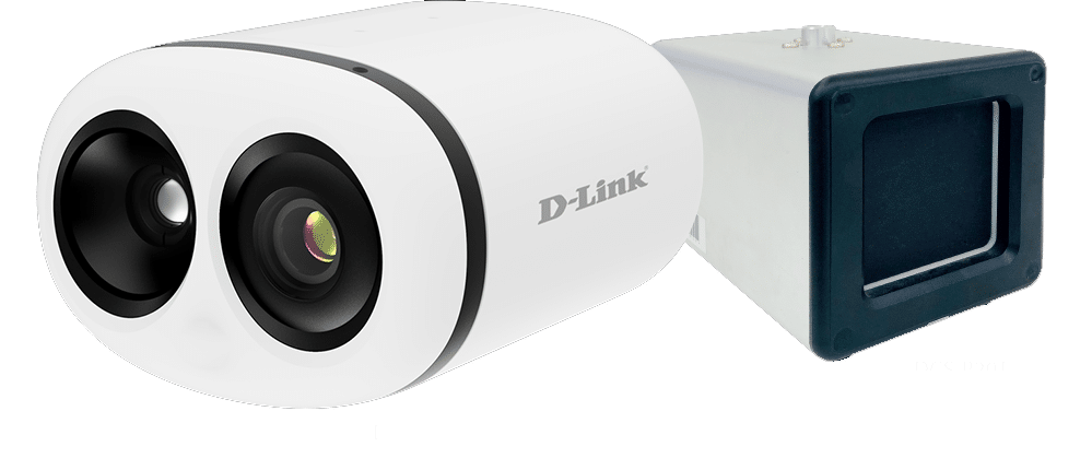 D-Link с камера за скрининг на температура на групи от хора
