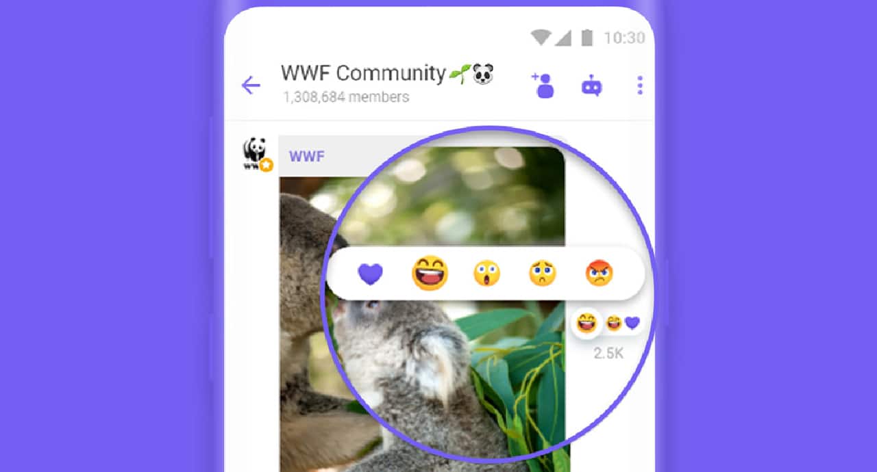 Viber интегрира “Реакции на съобщенията”