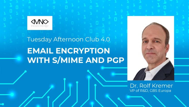 Предстояща дискусия на тема “Криптиране на имейли с S/MIME и PGP”