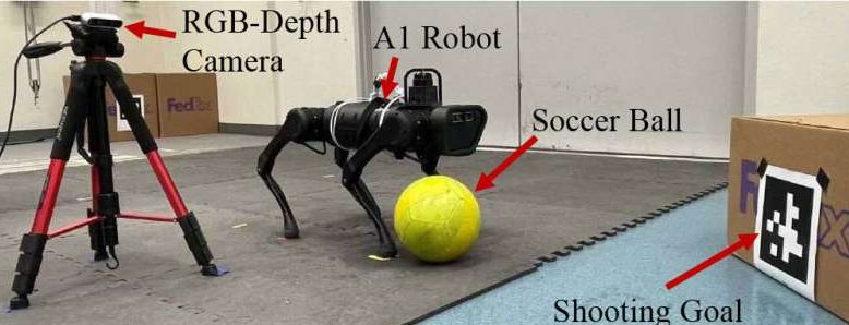 Софтуер учи четириноги роботи на по-прецизни футболни умения