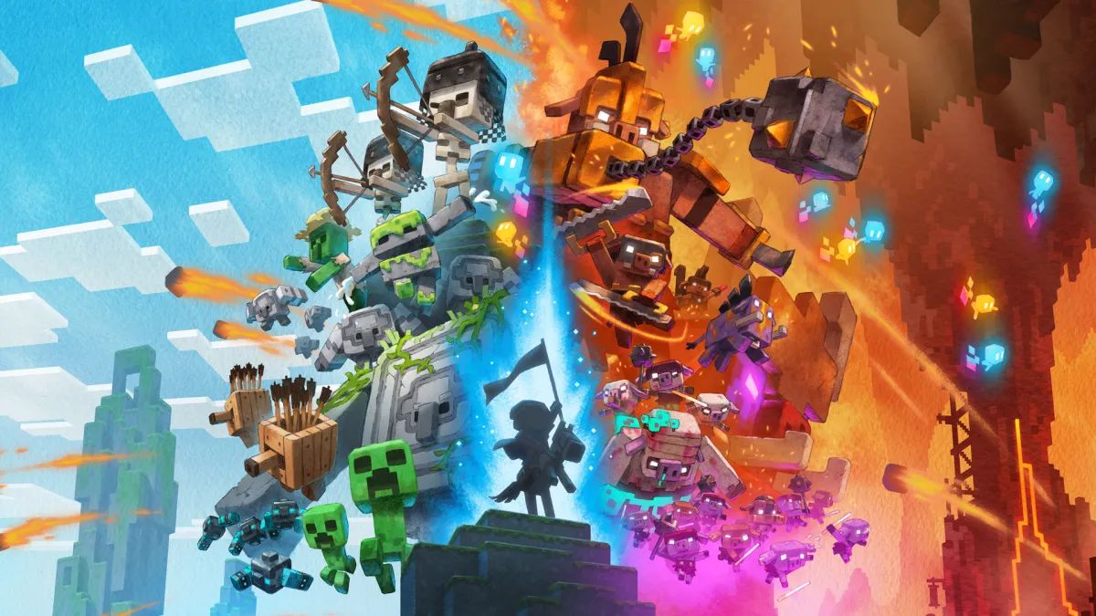 „Minecraft Legends“ Носи Екшън с Блокчета за Изграждане на Основи за Xbox и PC