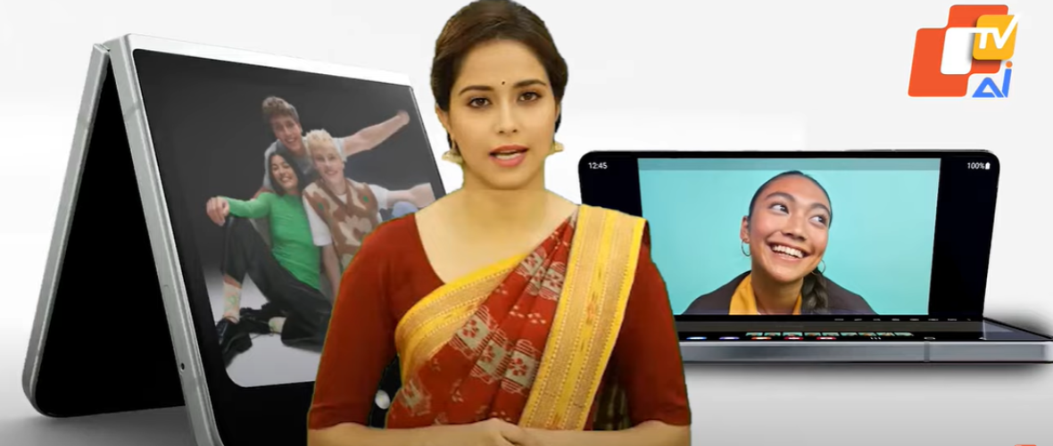 Тя Говори и Изглежда Като Човек: ТВ Водеща, Създадена с ИИ Вече Месец е на Екран в Индия