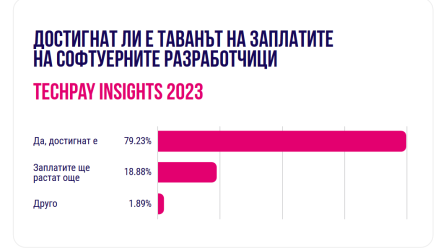 80% Твърдят, че е Достигнат Таванът на Заплатите на Софтуерните Разработчици