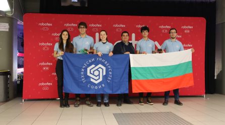 Студенти от ТУ-София Класираха България на Челно Място в Robotex International 23