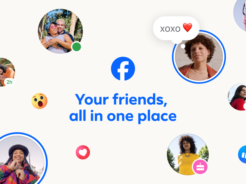Meta връща личния елемент във Facebook с Нов Раздел „Приятели“