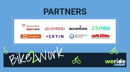 Топ компании се включват като партньори на Bike2Work