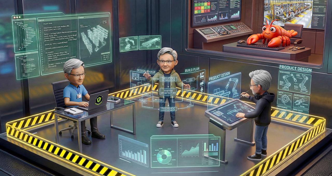 AI за бизнеса вече не е само чат: Nvidia пуска нов agent stack